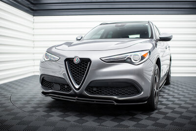 Maxton Design Alfa Romeo Stelvio Voorspoiler Spoiler Splitter Versie 2