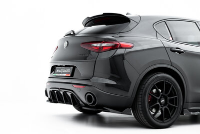 Maxton Design Alfa Romeo Stelvio Central Rear Valance Spoiler Versie 1