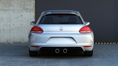 Maxton Design Achterbumper inzetstuk Diffusor R20 R32 Look Geschikt Voor Volkswagen Scirocco 