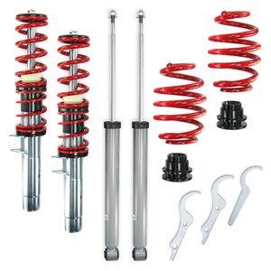 Redline Schroefset Bmw E46 Verlaging In hoogte verstelbaar Sportief & Comfortabel 