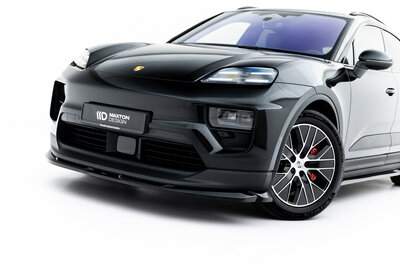 Maxton Design Porsche Macan EV Electric Spoiler Splitter Versie 1