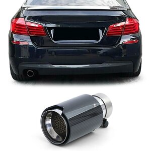 Uitlaatsierstuk Carbon Zwart Voor Bmw 5 Serie F10 F11 