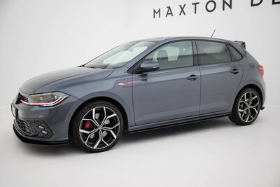 Maxton Design Volkswagen Polo GTI MK6 Facelift Side Skirts Diffusers Pro Street