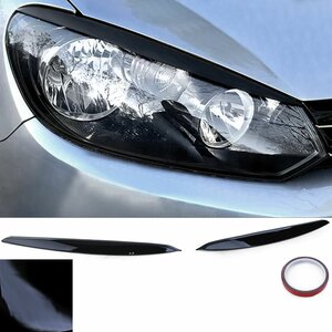 Koplamp Spoiler Boos Kijkers Geschikt Voor Vw Golf 6 
