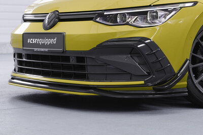 CSR Automotive Splitter Voorspoiler Spoiler Geschikt Voor Volkswagen Golf 8 GTI GTE GTD R Line CSL429