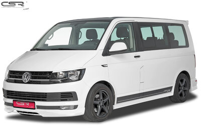 CSR Automotive Splitter Voorspoiler Spoiler Geschikt Voor Volkswagen T6 Transporter FA245
