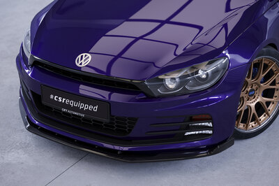 CSR Automotive Splitter Voorspoiler Spoiler Geschikt Voor VW Scirocco III Facelift CSL384