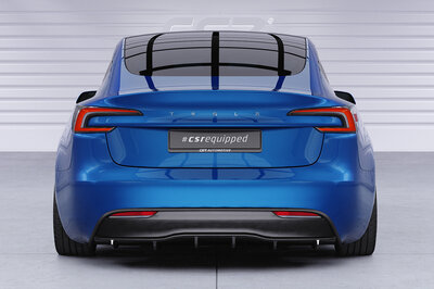 CSR Automotive Rear Diffuser Geschikt Voor Tesla Model 3 Facelift HA496