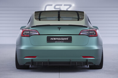 CSR Automotive Rear Diffuser Geschikt Voor Tesla Model 3 HA412