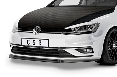 CSR Automotive Splitter Voorspoiler Spoiler Geschikt Voor VW Golf 7 Facelift CSL324