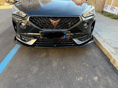 Spoiler Voor Cupra Formentor Glans Zwart 
