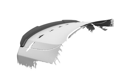CSR Automotive Achterklep Spoiler Extention Geschikt Voor Volvo S60 (3.Gen) HF237