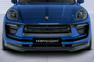 CSR Automotive Splitter Voorspoiler Spoiler Geschikt Voor Porsche Macan CSL608