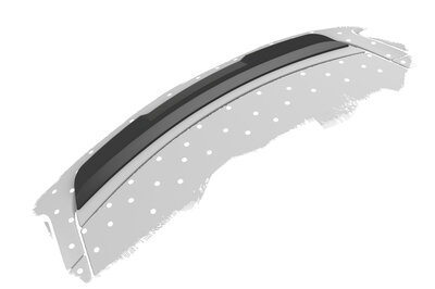 CSR Automotive Achterklep Spoiler Extention Geschikt Voor Porsche Boxster 987 / Cayman 987 Facelift HF778