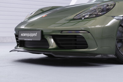 CSR Automotive Splitter Voorspoiler Spoiler Geschikt Voor Porsche 718 Boxster 982 / 718 Cayman 982 CSL853