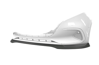 CSR Automotive Splitter Voorspoiler Spoiler Geschikt Voor Mercedes-Benz V Klasse 447 CSL965