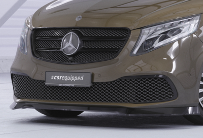 CSR Automotive Splitter Voorspoiler Spoiler Geschikt Voor Mercedes-Benz V Klasse 447 / EQV CSL880