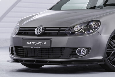 CSR Automotive Splitter Voorspoiler Spoiler Geschikt Voor VW Golf 6 CSL035