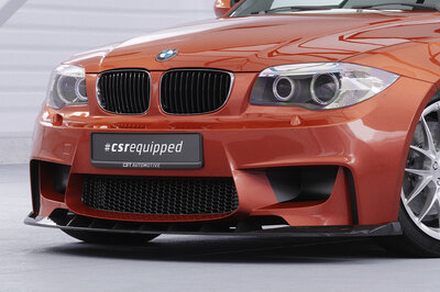 CSR Automotive Splitter Voorspoiler Spoiler Geschikt Voor BMW 1 serie E82 M Coupe CSL471