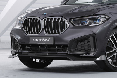 CSR Automotive Splitter Voorspoiler Spoiler Geschikt BMW X6 G06 CSL909