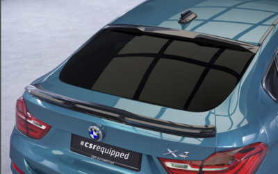 CSR Automotive Achterklep Spoiler Extention Geschikt Voor BMW X4 F26 HF014