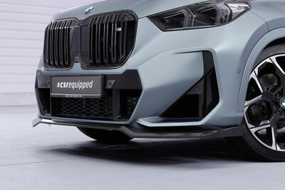 CSR Automotive Splitter Voorspoiler Spoiler Geschikt BMW X1 U11 M Pack CSL777