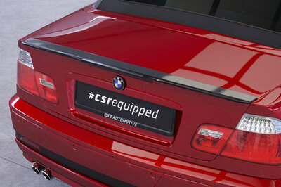 CSR Automotive Achterklep Spoiler Extention Lower Geschikt Voor BMW 3 Serie E46 Coupe / Cabrio HF796