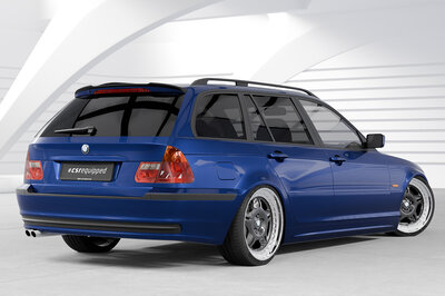 CSR Automotive Achterklep Spoiler Extention Lower Geschikt Voor BMW 3 Serie E46  Touring HF163