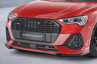 CSR Automotive Splitter Voorspoiler Spoiler Geschikt Voor Audi Q3 (F3) S-Line CSL665