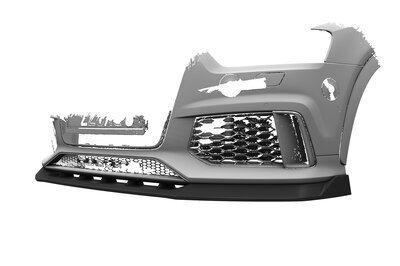 CSR Automotive Splitter Voorspoiler Spoiler Geschikt Voor Audi RSQ3 (8U) CSL879
