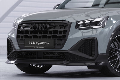CSR Automotive Splitter Voorspoiler Spoiler Geschikt Voor Audi Q2 (Typ GA) S-Line CSL771
