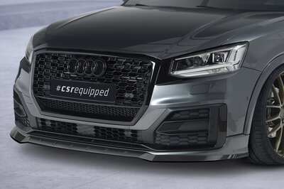 CSR Automotive Splitter Voorspoiler Spoiler Geschikt Voor Audi Q2 (Typ GA) S-Line CSL644