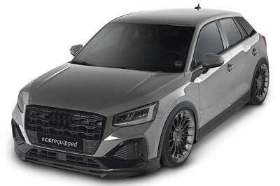 CSR Automotive Splitter Voorspoiler Spoiler Geschikt Voor Audi Q2 (GA) CSL580