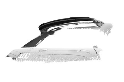 CSR Automotive Achterklep Spoiler Extention Geschikt Voor Audi S1 (8X) Sportback HF100