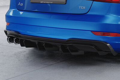 CSR Automotive Rear Diffuser Geschikt Voor Audi A3 8V S-Line Limo / Cabrio HA448