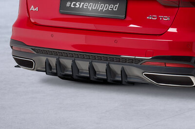 CSR Automotive Rear Diffuser Geschikt Voor Audi A4 B9 (Typ 8W) Avant S-Line HA366