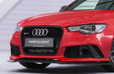CSR Automotive Splitter Voorspoiler Spoiler Geschikt Audi RS6 C7 CSL855