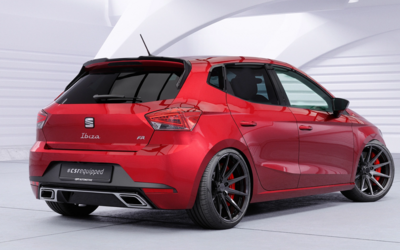 CSR Automotive Achterklep Spoiler Extention Geschikt Voor Seat Ibiza 5 (6F) HF206