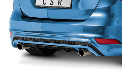 CSR Automotive Rear Diffuser Geschikt Voor Ford Focus MK3 ST-Line HA299