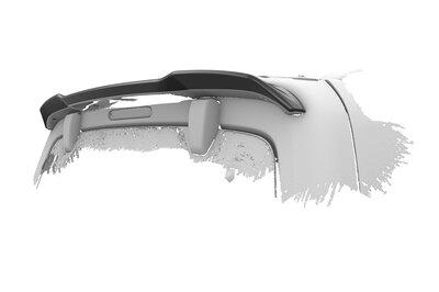 CSR Automotive Achterklep Spoiler Extention Geschikt Voor Opel Combo E Combo / Combo XL HF232