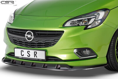 CSR Automotive Splitter Voorspoiler Spoiler Geschikt Voor Opel Corsa E OPC-Line CSR-CSL154
