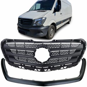 Grill met Metalen Frame Voor Mercedes Sprinter W906 (2013–2018) Perfecte Pasvorm