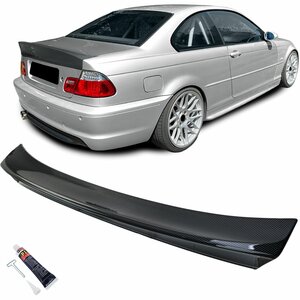 Achterspoiler Voor BMW 3 Serie E46 Coupé (1999–2006) Carbon Look Performance