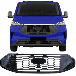 Sport Grill Voor Ford Transit Tourneo Custom Glans Zwart Vanaf 2023