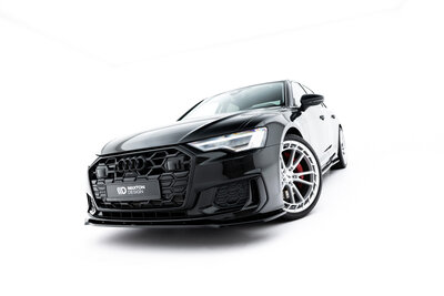 Maxton Design Audi A6 C8 S Line Voorspoiler Spoiler Splitter Versie 1