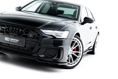Maxton Design Audi A6 C8 S Line Voorspoiler Spoiler Splitter Versie 2