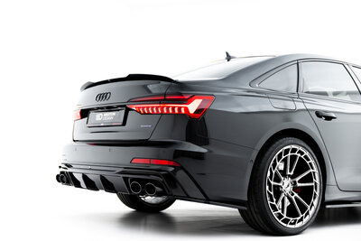 Maxton Design Audi A6 S Line C8 Avant Central Rear Valance Spoiler Versie 1