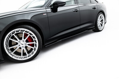 Maxton Design Audi A6 C8 S Line Side Skirts Diffuser Versie 1