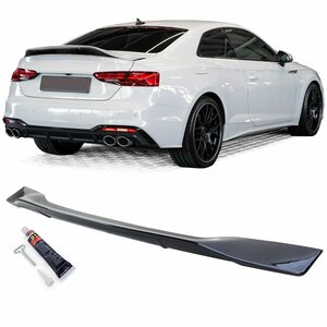 Achterklep Spoiler Voor Audi A5 F5 Coupe Sportback Glans Zwart Ducktale