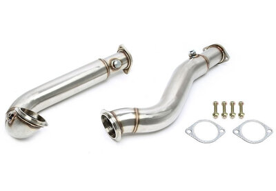 TA Technix RVS Downpipe 2-delig Voor BMW 5 Serie E60 535i N54 (2008–2010)